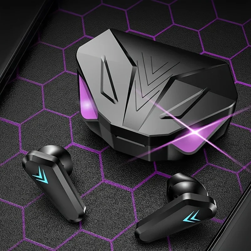 Игровые наушники-вкладыши с низкой задержкой дыхательная лампа наушники со