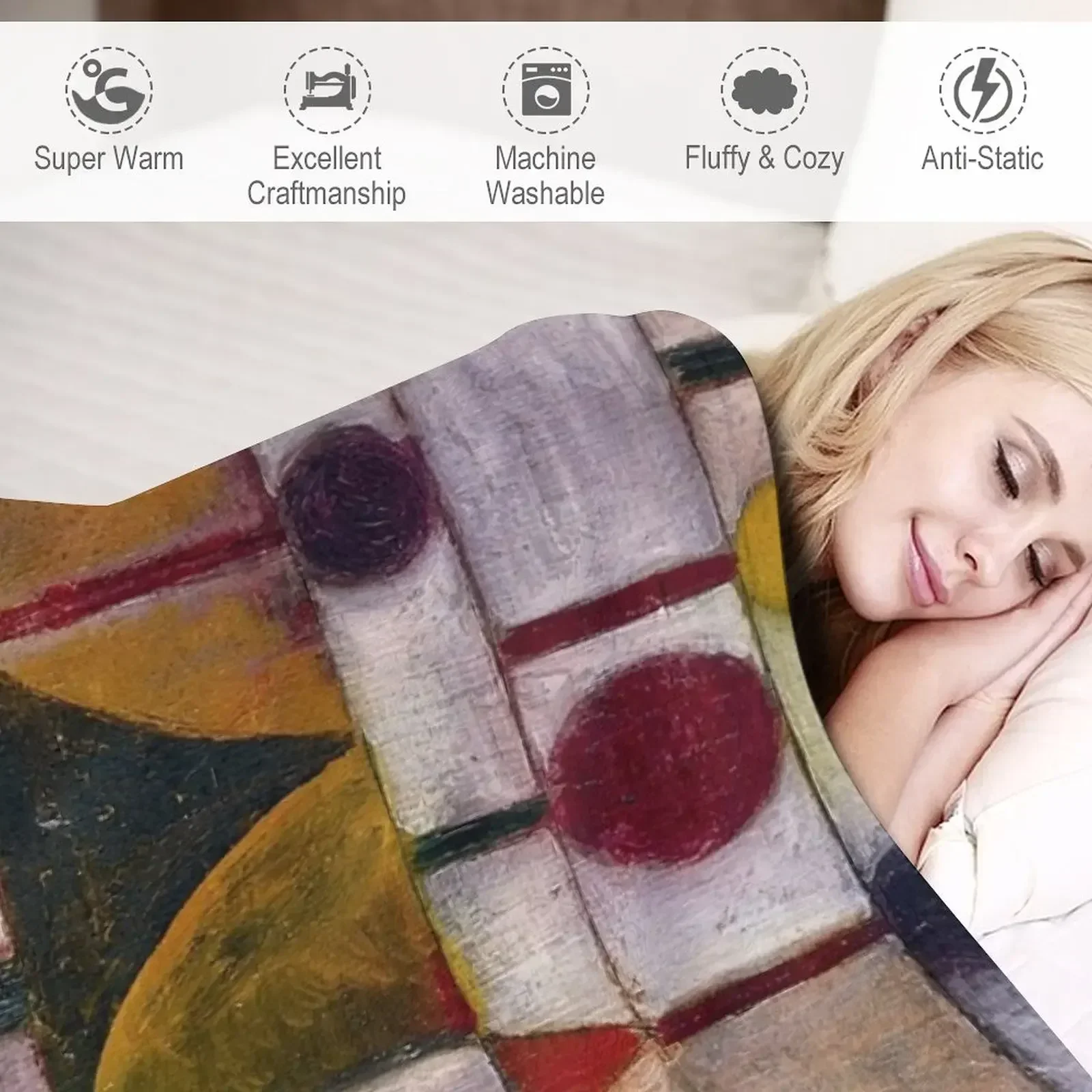 Kamel (в ритме. Baumlandschaft) Paul Klee одеяло для дивана декоративные одеяла