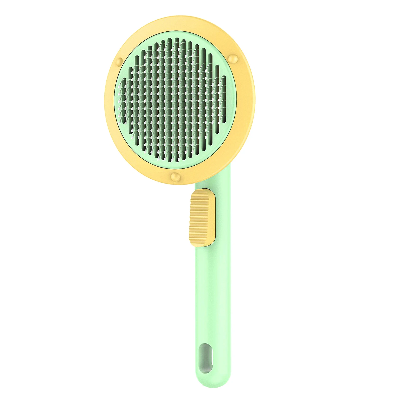 

Cat Brush For Shedding Cat Grooming Brush For Shedding Self-clean Cat Brush And Dog Brush Pet Grooming Tool To Easily Remove