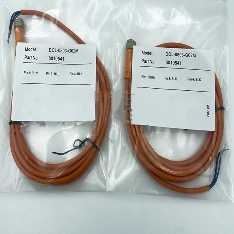 Новый DOL-0803-G02M M8 3pin кабель датчика