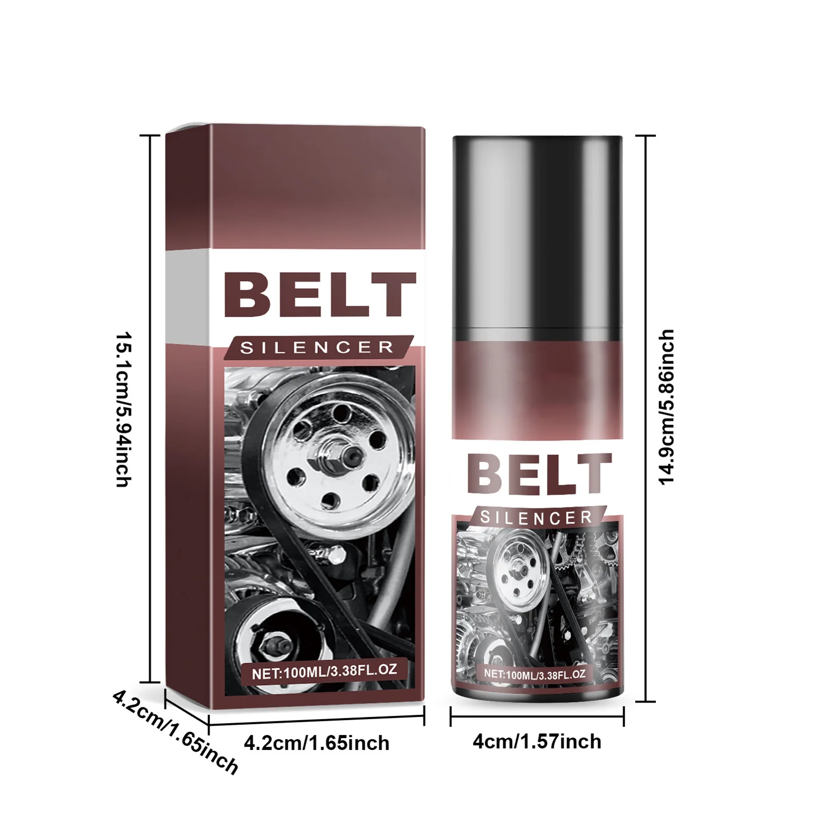 Кондиционер для автомобильного ремня двигателя снижение звука защитная смазка