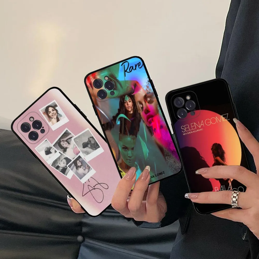 Чехол для телефона S-Selena G-Gomez Singer мягкий силиконовый чехол iphone 16 15 14 13 12 11 Pro Mini XS MAX