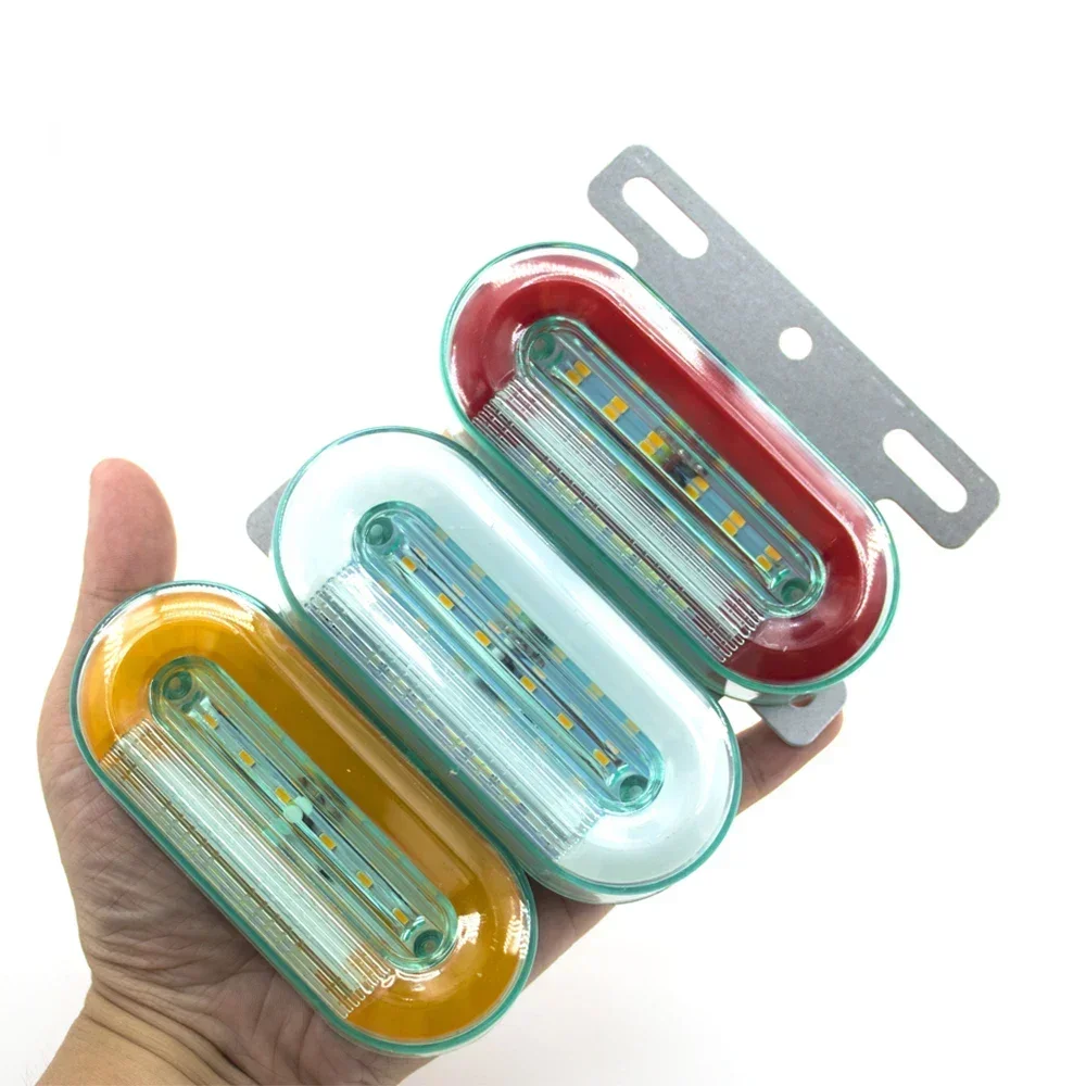 ATVOV 10 шт. 12 В 24 лампочек боковой маркер для грузовика внешний задний фонарь