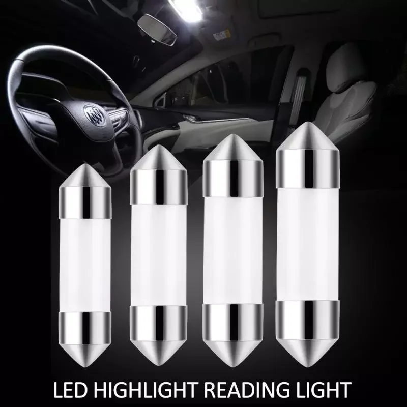 

Reading Light 12V LED Lamp Bulb 41/39/36/31mm Universal Car Interior Reading Light Car Decorative Lamp Car Accessories