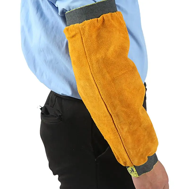 Welding Arm Sleeve Full Coverage Arm Protectors With Hook And Design Men Women Arm Sleeves For Welder
