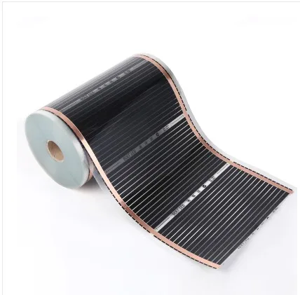 All Sizes 220V 50cm Width Healthy Floor Heating Infrared Underfloor Carbon Film Heater Electric Warming Mat 220W | Обустройство дома