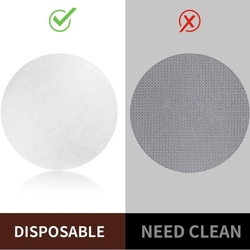 Фотокофеварка для эспрессо 600 шт неотбеленный фильтр портативная бумага 58 мм