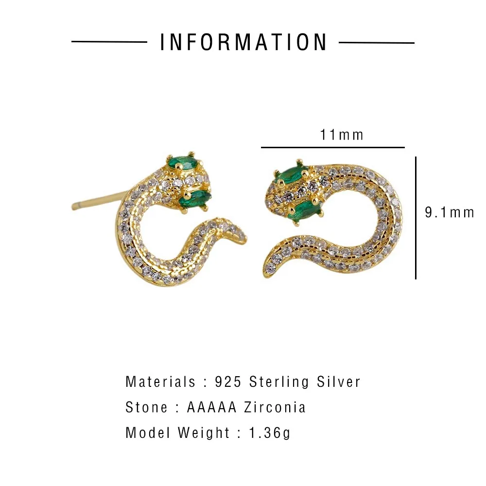 Серьги-подвески из серебра 925 пробы с фианитами