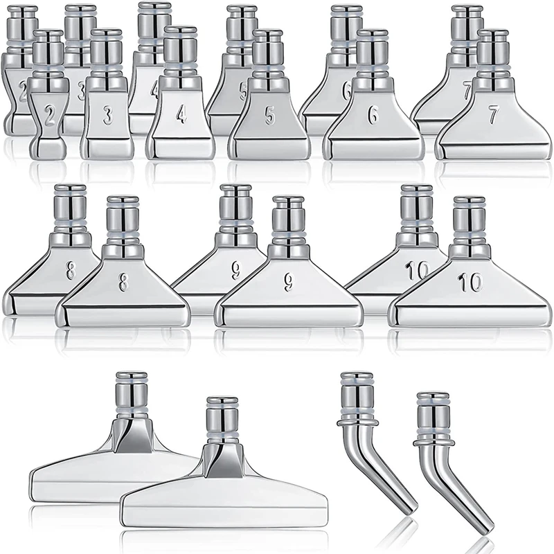 

55 шт. металлический наконечник для дрели, ручка для алмазной живописи, сменные головки для дрели, Серебряная ручка для росписи алмазов 5D
