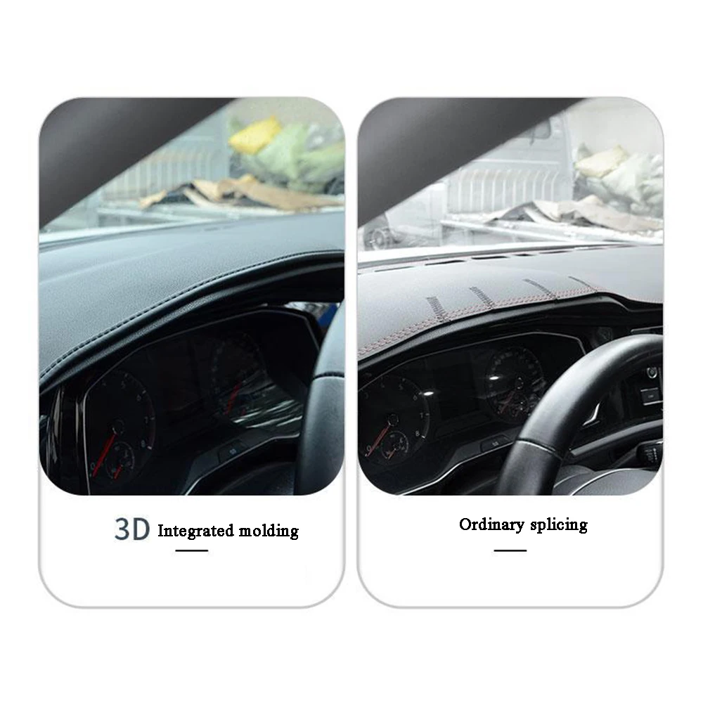 Кожаный Автомобильный Коврик для Ford Mondeo EVOS 2022 2023 коврик приборной панели чехол с