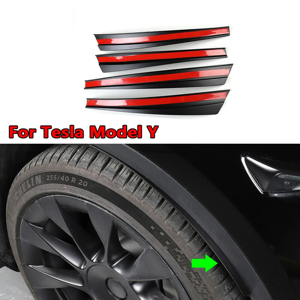 

Новый автомобильный матовый черный брызговик, брызговики, накладки на колесо, щетка от грязи, защита от брызг для Tesla модели Y 2021, аксессуары