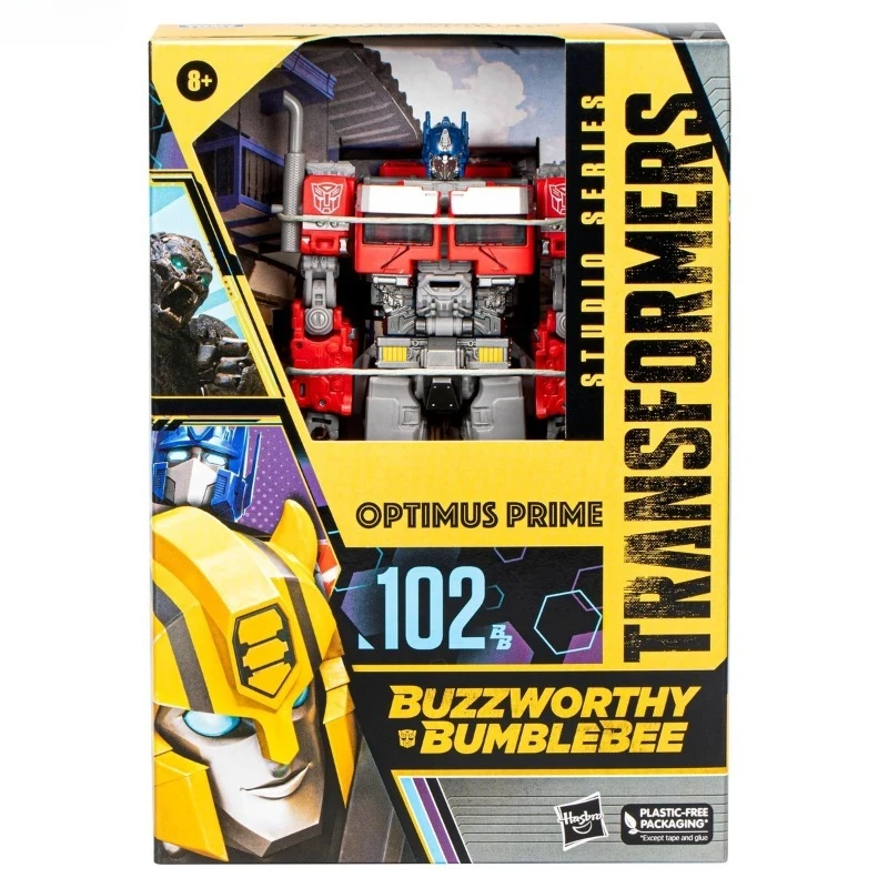 Фото В наличии игрушки Hasbro Transformers Studio Series SS-102BB Optimus Prime, модель робота, коллекционные фигурки, игрушки, подарки, товары для хобби №5