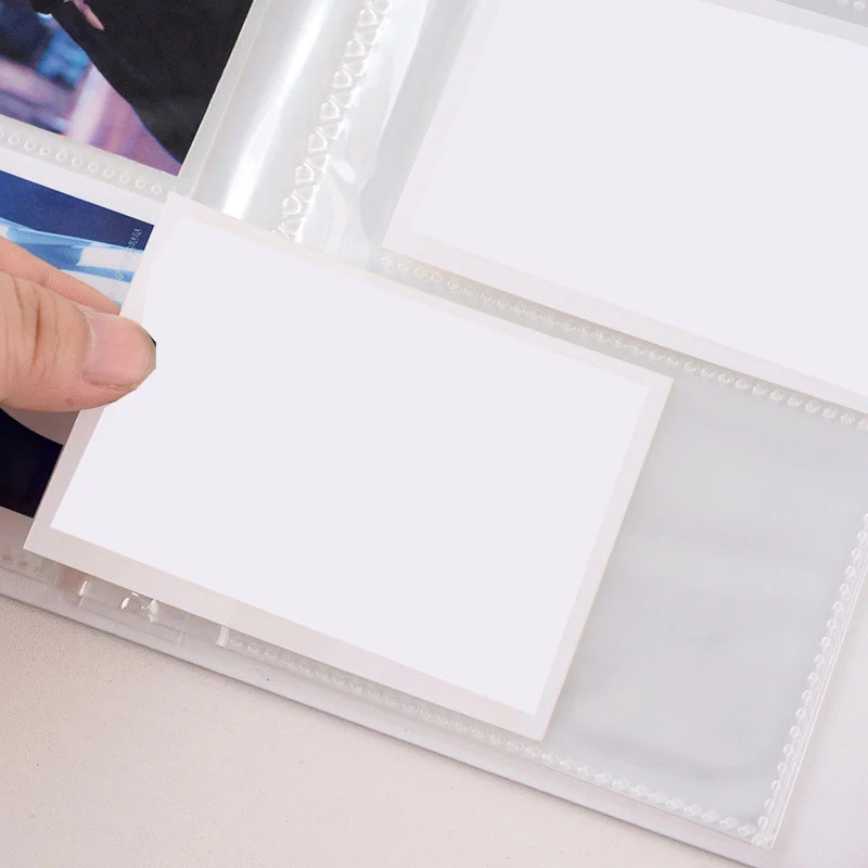 Папка для фотографий 3-дюймовая мультяшная ажурная Обложка мини-фотоальбом с