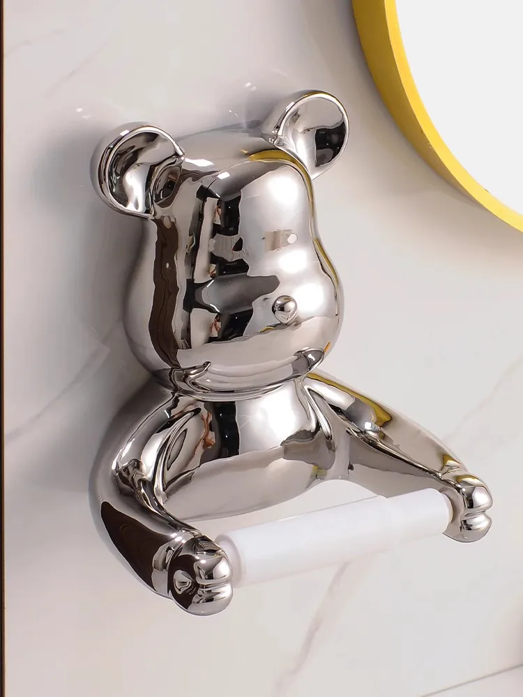 

Керамическая коробка для салфеток с медведем