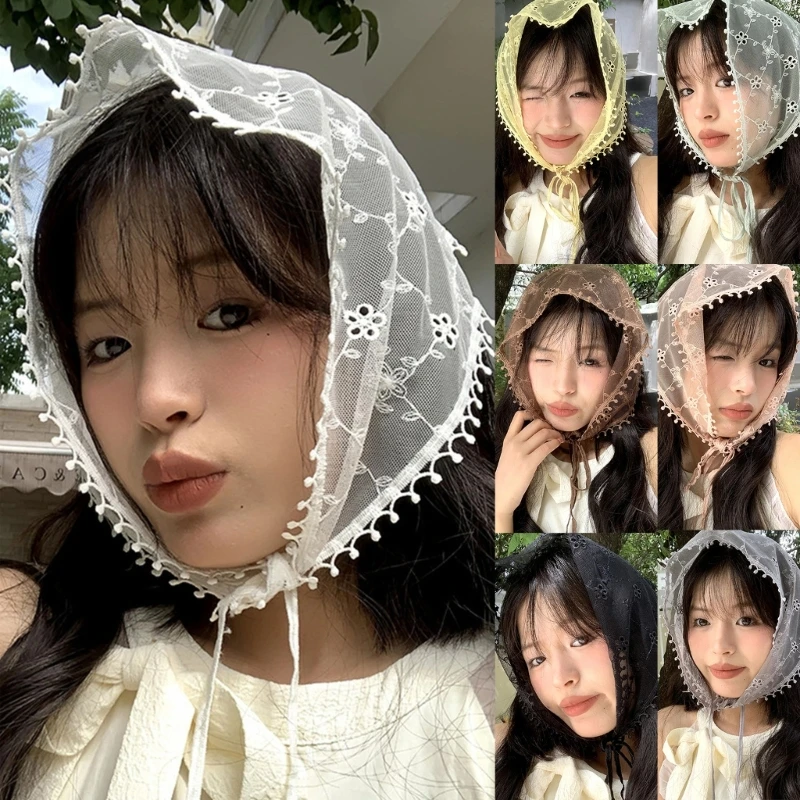 

Vintage Hairband Hair Bandanas Gypsy Hair Scarf Female Exotic Hair Decorations