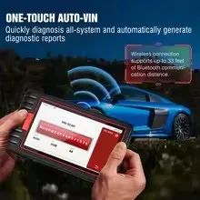 Фото [Бесплатное обновление на весь срок службы] THINKCAR ThinkScan Max 2 Автомобильный диагностический инструмент с полной поддержкой системы CANFD для GM, 28 функций сброса, сканер OBD2, TPMS №5