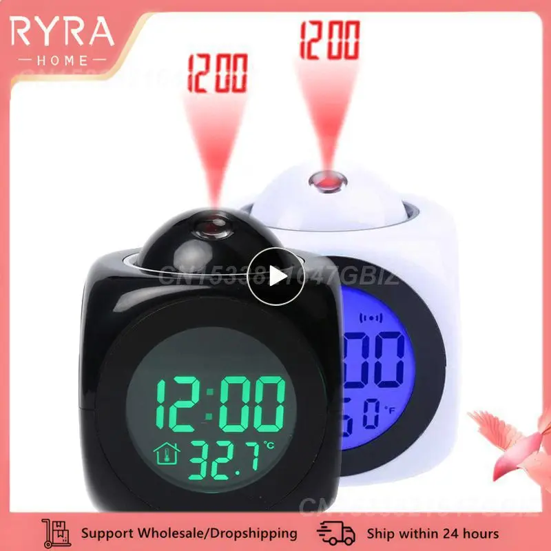 Projection Multi-function Projection Alarm Clock Digital Hom