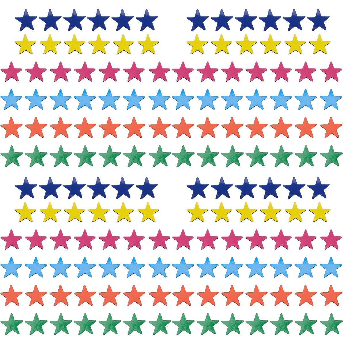 

160 Kitchen Dry Erase Board Photo Magnets for Refrigerator Whiteboard Magnets Star Magnets