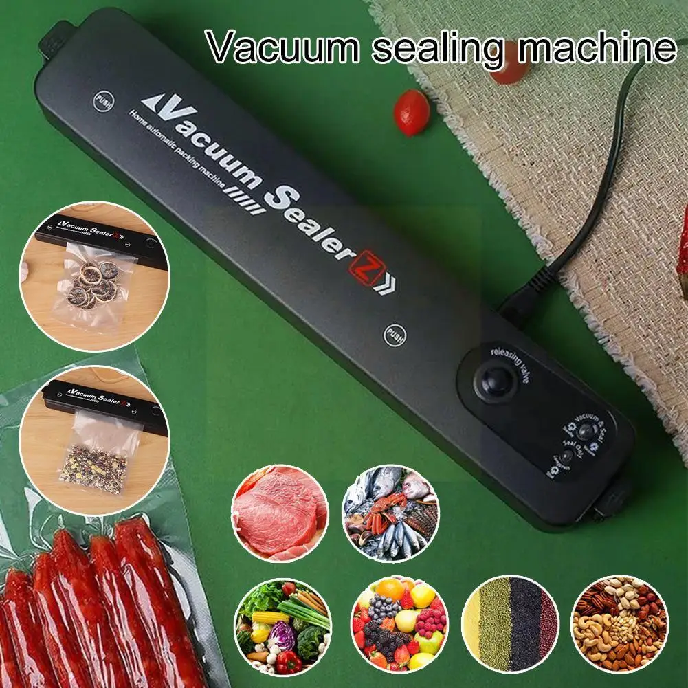 

Электронная упаковочная машина для пищевых продуктов, бытовые пленочные пакеты, вакуумный упаковщик, инструмент, кухонный вакуумный Q4U2