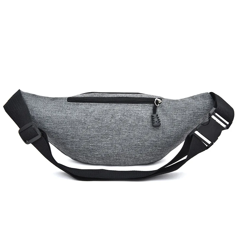 Fashion Men Women Waist Bag Casual Fanny Pack Purse Large Phone Belt Bag Pouch Canvas Outdoor Travel Phone Bag Banana Hip Bags