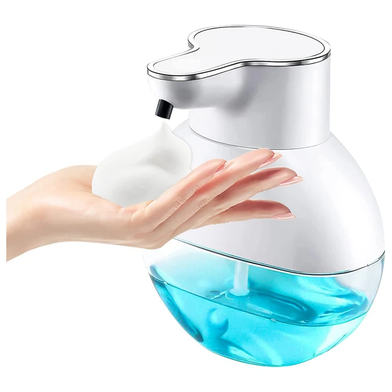 

400 Ml Automatic Soap Dispenser Foam Foaming Hand Soap Dispenser Wall Mounted IPX5 Waterproof For Kitchen And Bathroom