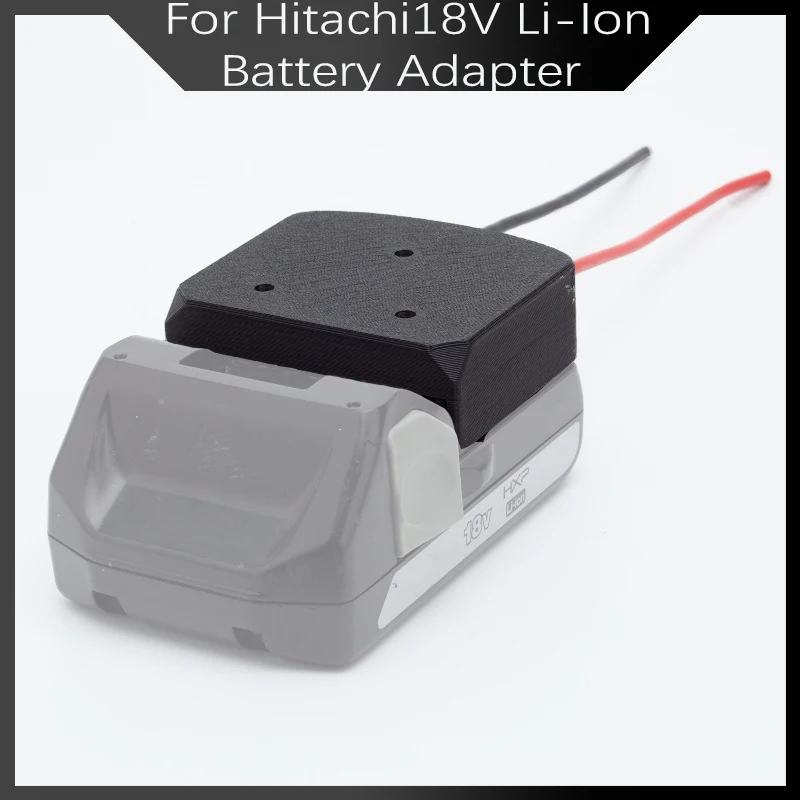 

Адаптер для аккумулятора Hitachi, преобразователь литий-ионной батареи 18 в, для самостоятельной сборки со стандартным выходным адаптером мощности, электроинструменты