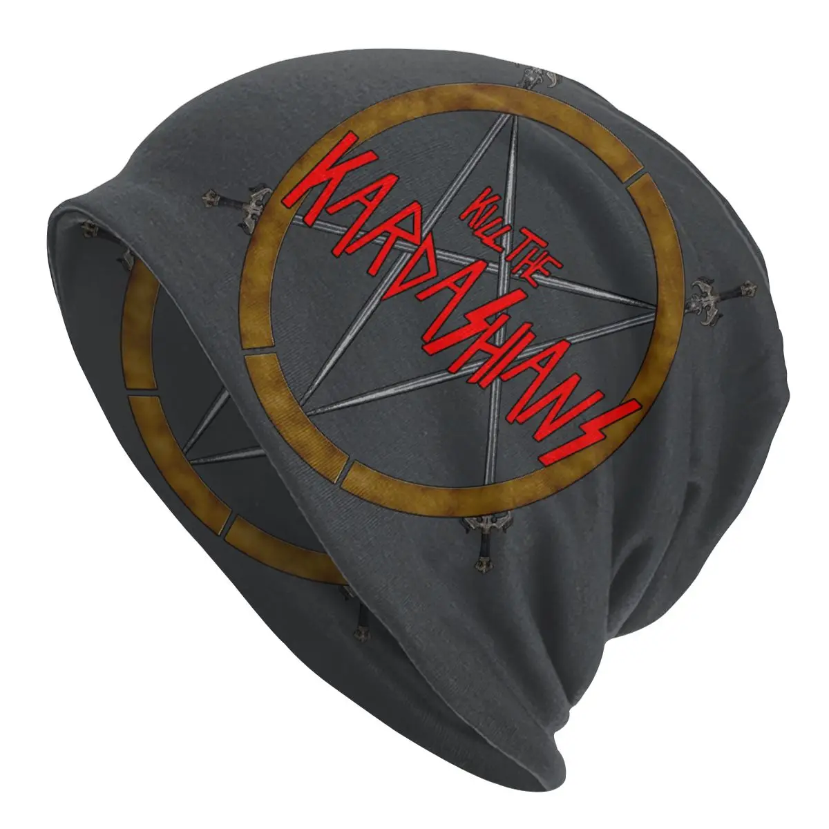 

Bonnet Hats Heavy Metal Rock Music Men Women's Knitting Hat KILL THE KARDASHIANS Winter Warm Cap Beanies Caps