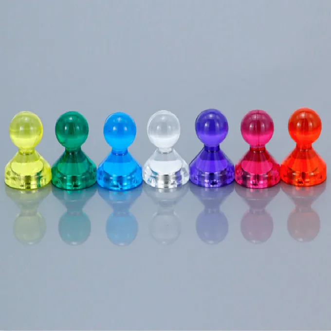 

7 Colors Push pin Strong Neodymium Magnet Cones magnet Super Magnet pinboard Office thumbtack Chess Magnetic push pins D11xH17