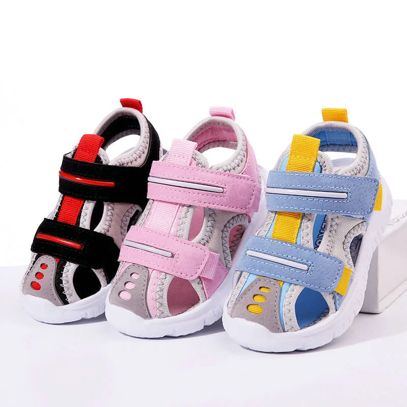 

Children Sandals Boys Girls Beach Shoes Soft Lightweight Closed-Toe Outdoor Kids Toddler Sandasl for Baby Shoes Summer