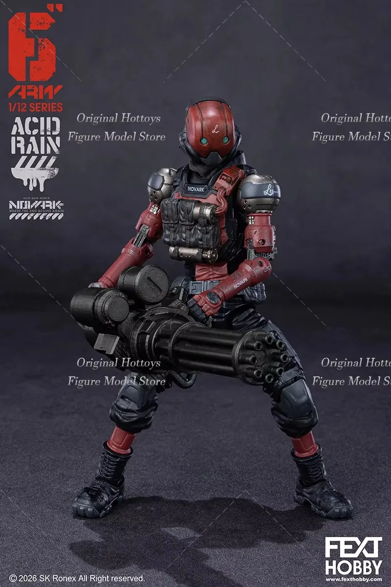 Фото Фигурки-модели Acid Rain War 1/12 Scale Soldier FXH-AR-005 Valerius FXH-AR-006 Nvk Escort-L, полный комплект, 6 дюймов, подарки №4