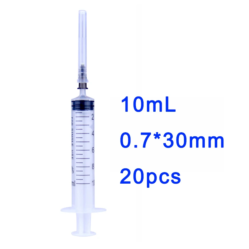 Одноразовые стерильные пластиковые шприцы 1-10 мл с иглами