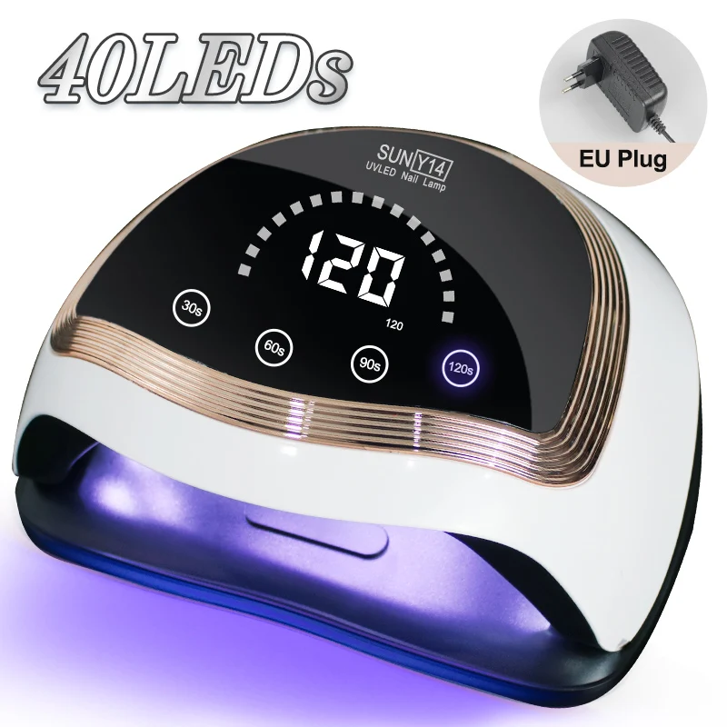 

40LEDS Nail Led Uv Lamp Curing All Gel Polish Manicure Machine For Hands Nail Art Salon Tool Nail Supplies For Professionals