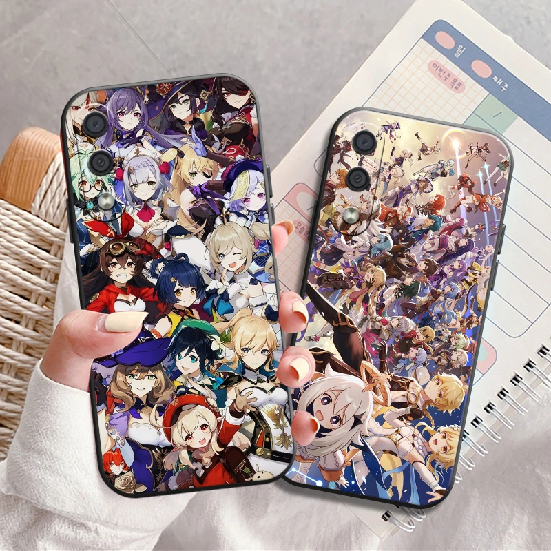 

Чехол Амин Genshin Impact для телефона Samsung Galaxy A01 A02 A10 A10S A20 A22 4G 4G 5G A31, чехол из жидкого силикона