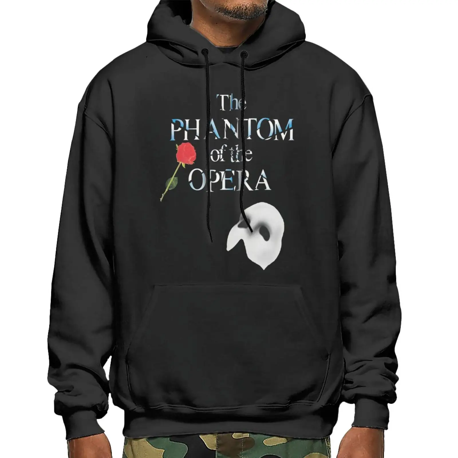 

Толстовки с принтом фантома оперы на Бродвее, спортивная одежда, мужской свитер, толстовки, мужской спортивный костюм, толстовка с капюшоно...