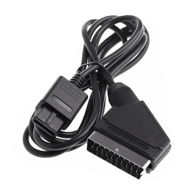 

RGB SCART AV Cable Lead Cord For Nintendo SNES Gamecube N64 NTSC Console Retro Gaming