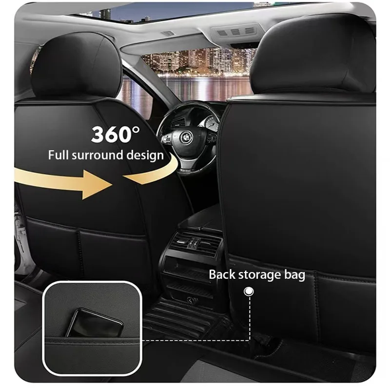 Универсальные кожаные чехлы на автомобильные сиденья для Opel Vivitar Andhra Omega Insignia Zafira