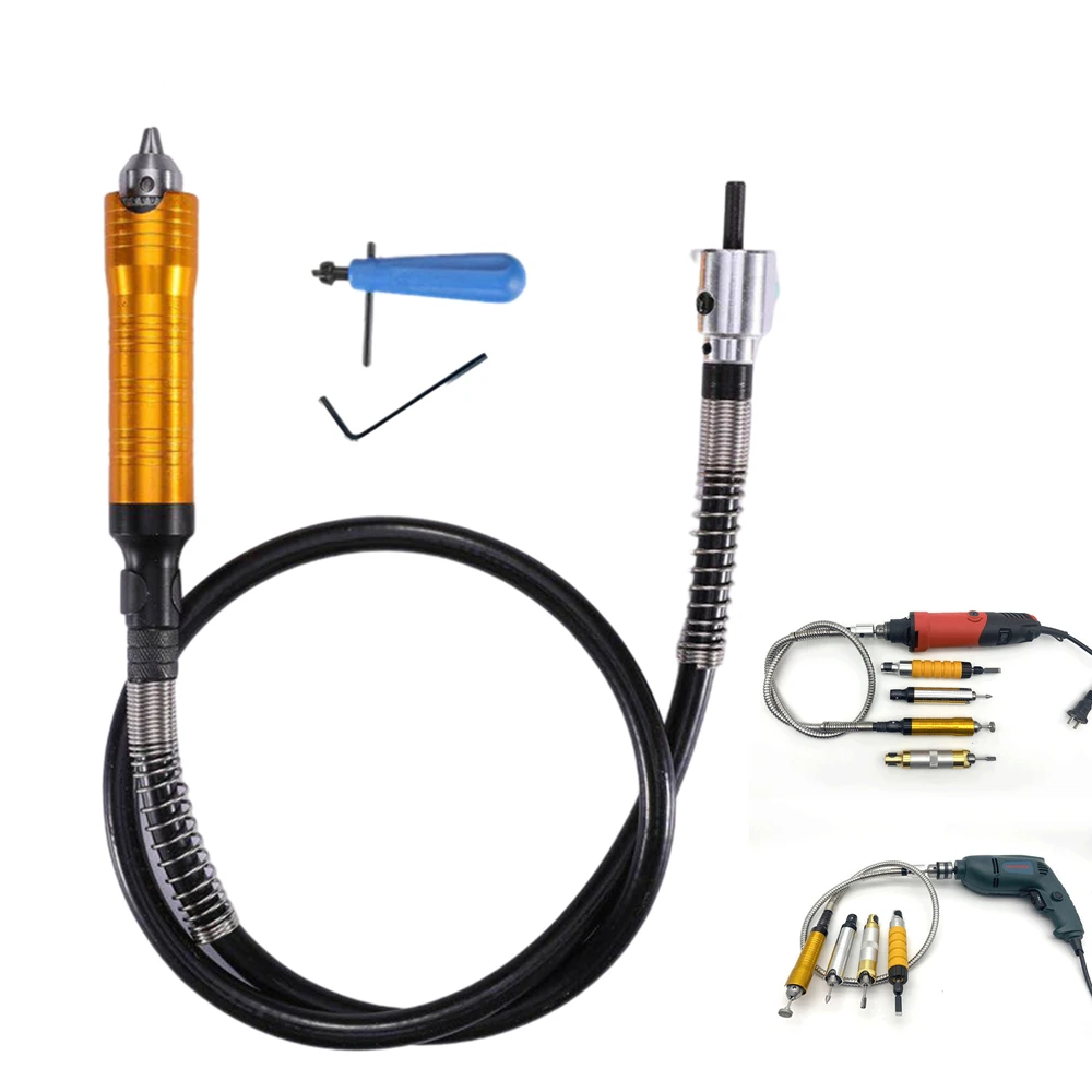 

Flexible Shaft with 6.5mm Drill Chuck for Dremel Rotary Tools Extension Flexible Tube for Mini Grinder Accessory for Hand Drill