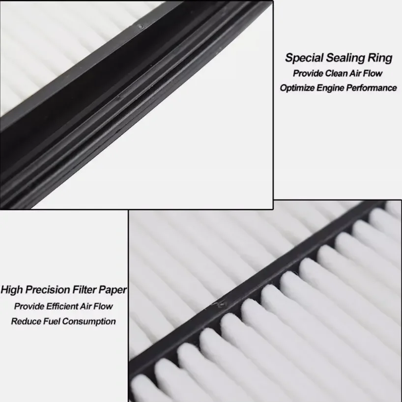 Воздушный фильтр двигателя 16546-4BA1A для Renault Kadjar Koleos II Samsung QM6 2013-2020 Nissan Qashqai J11 X-Trail Rogue