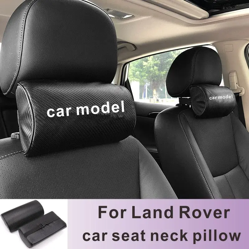 For Land Rover Range Rover Evoque PHEV Discovery Sports Edition PHEV Car Seat Head and Neck Pillow Carbon Fiber Cervical Pillow