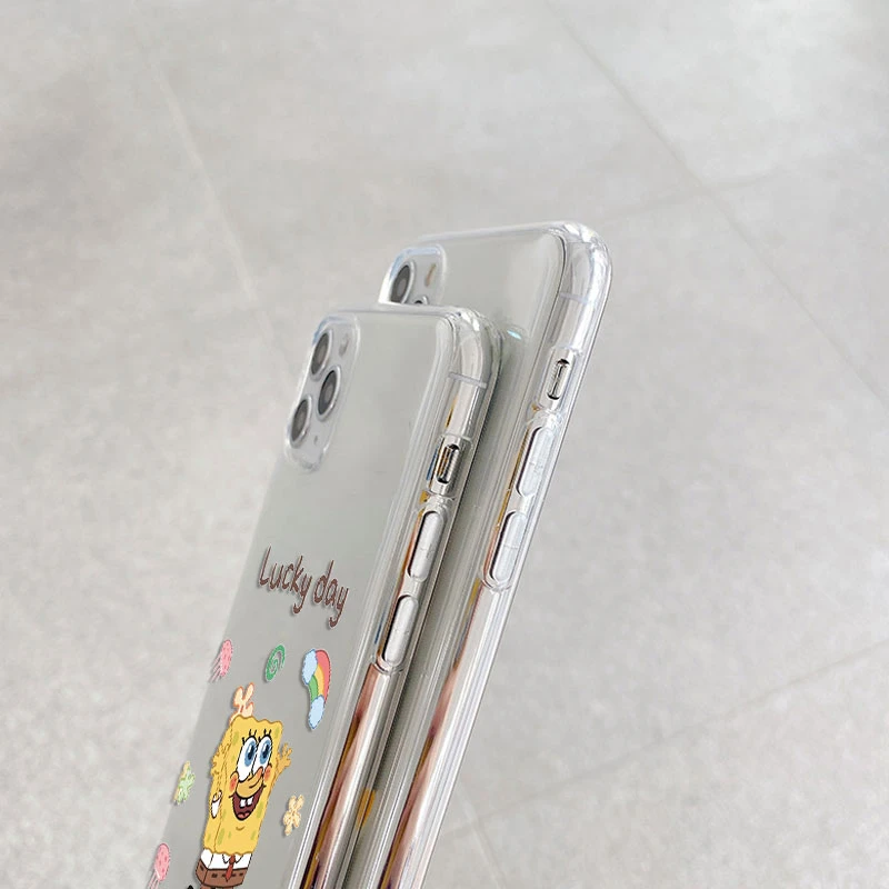 Мягкий силиконовый прозрачный защитный чехол для Poco C65 губка-Боб-Патрик-звезда