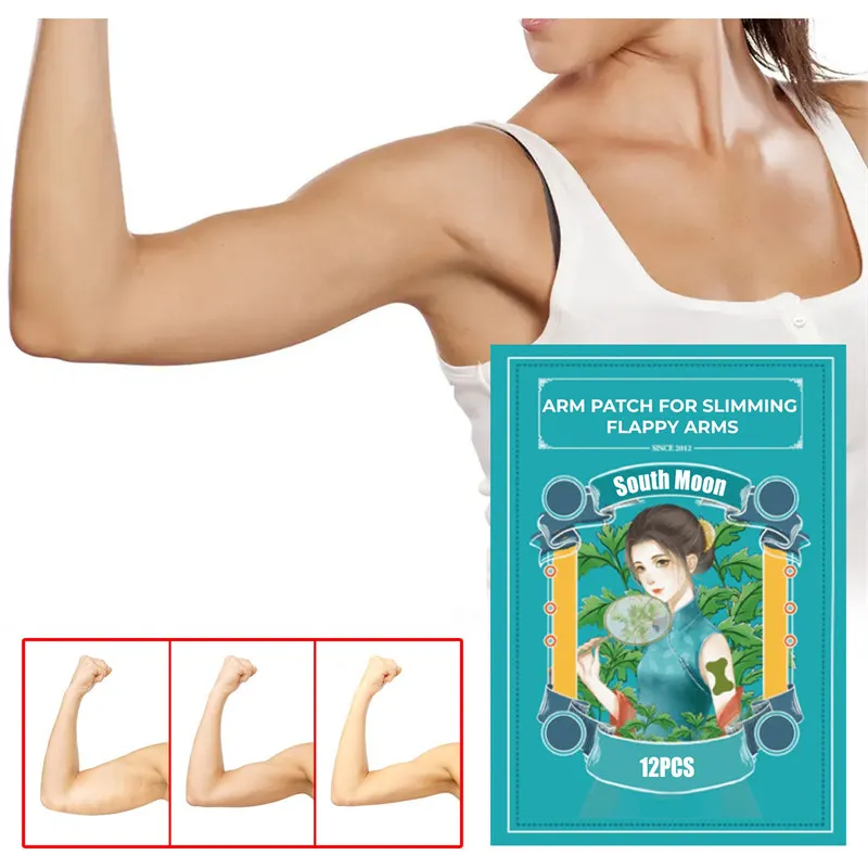 

12Pcs Herbal Shaping Patch Slimming Joint Paste Natural Herbs Arm Patches Weight Loss Arm Leg Waist Body Burn Fat Stickers