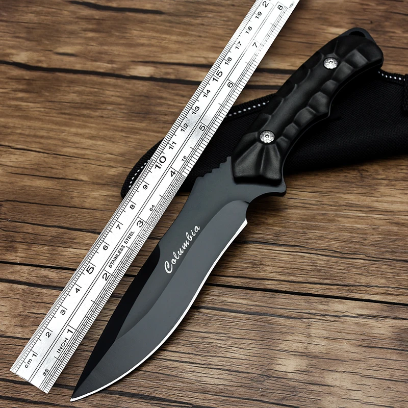 

Tool Self-Defense Cold Weapon Outdoor Knife Fighting Tactical Knife High Hardness Straight Knife Saber Self-Defense Portable Bla