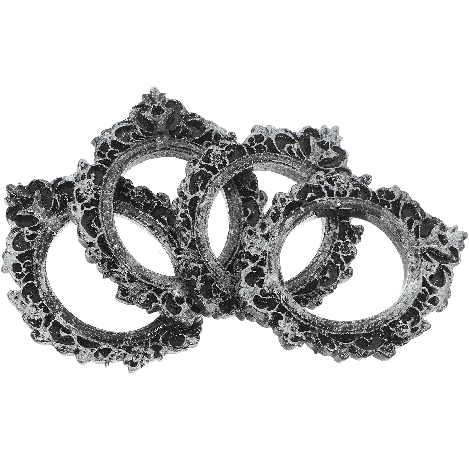 4 шт. ретро фоторамка маленькие рамки дисплей винтажная мини-картина украшения в