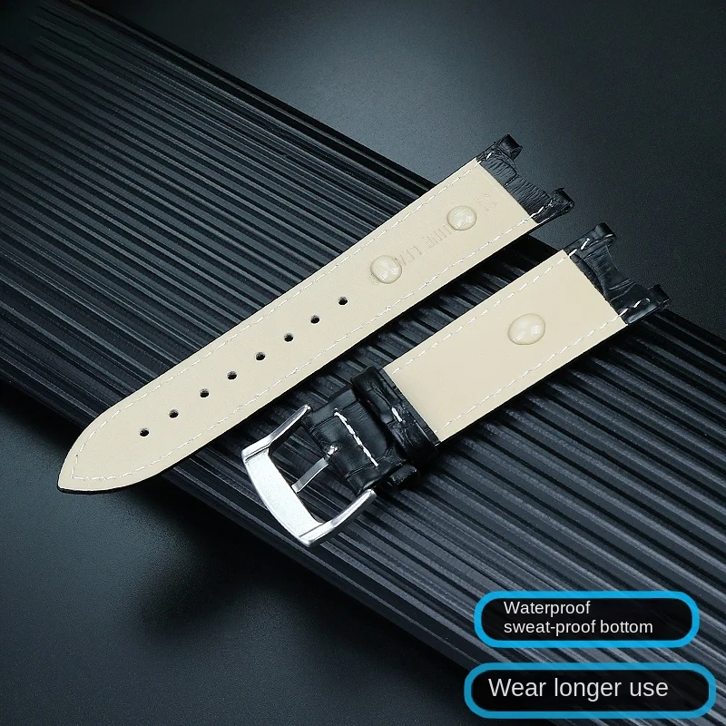 Ремешок из коровьей кожи для EDIFICE EF-524 Casio EF 524D ef524SP мужской кожаный ремешок с