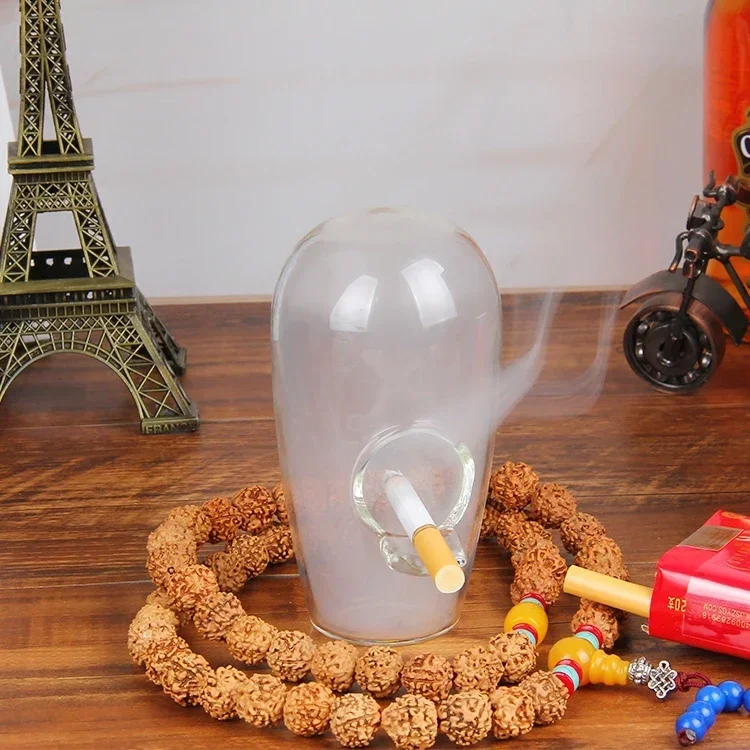 PITILLERA стеклянная пепельница для сигар одиночная домашняя защита от взрыва