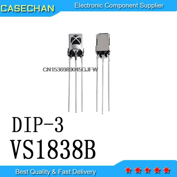 

10PCS New and Original TL1838 VS1838 DIP-3 VS1838B