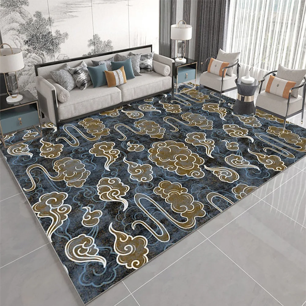 

Chinese Blessings And Prayers Auspicious Clouds Area Rugs Living Room Carpet For Children Play Home Deco Floor Mat And Carpets