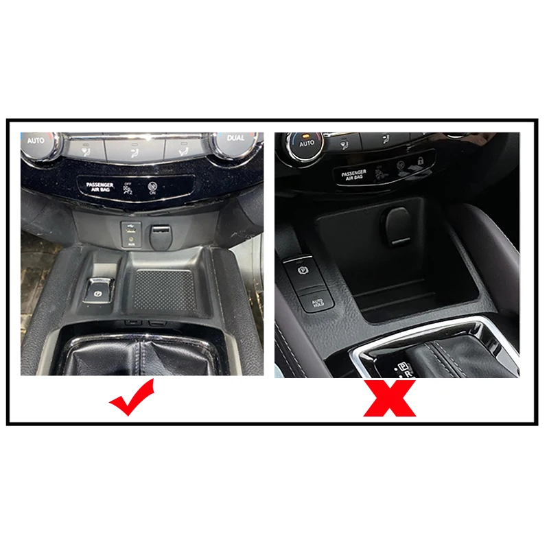 car qi wireless charger for nissan x trail t32 2014 2016 qashqai 2019 2021 15w fast phone charger charging plate charging holder free global shipping