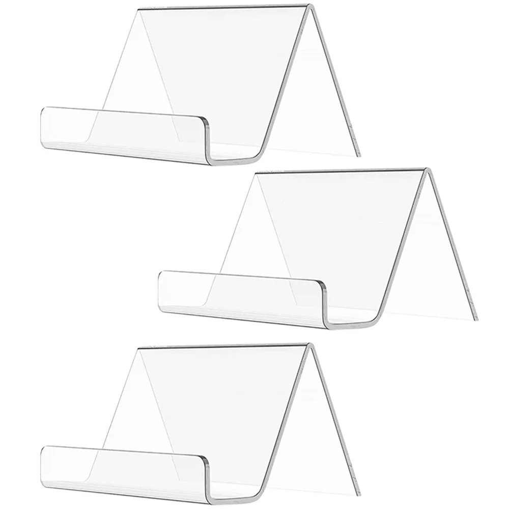 

3 Pcs Sign Holder Stand Table Name Holder Business Cards Display Holder Business Cards Rack Business Cards Holder Organizer