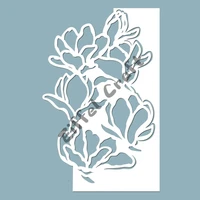 flower leaf magnolia scrapbooking paper metal craft dies for card making cut dies 2022 embossing new
